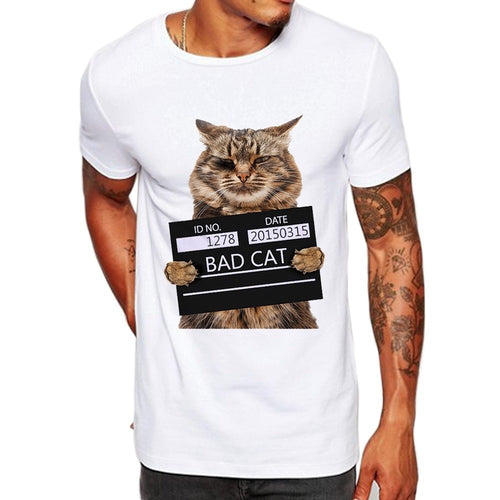Men's Bad Cat  T-Shirt