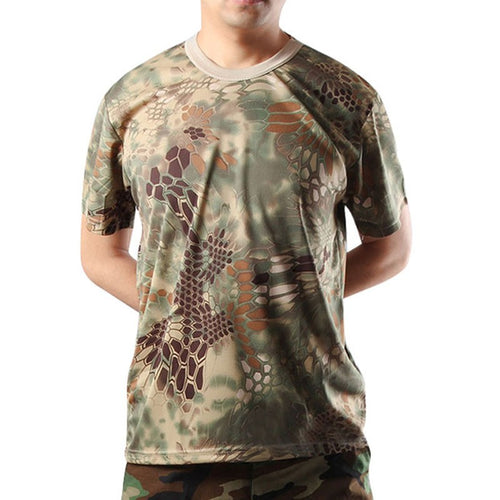 Summer Outdoor  Camouflage T shirt